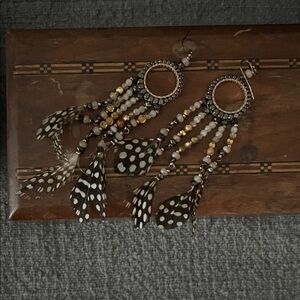 Bohemian Feather Earrings